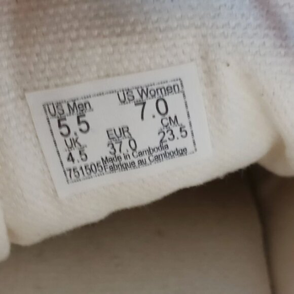 Vans Old Skool Skateboarding Low Sneakers Yellow / US Size Mens 5.5 Womens 7 - Picture 10 of 10